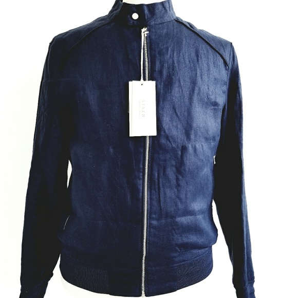 zara man linen jacket